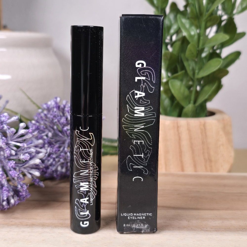Glamnetic Liquid Magnetic Eyeliner Black Magic For Eyes & Eyelashes New